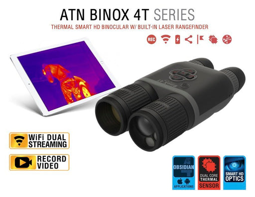 ATN BinoX-4T Thermal Binocular with Laser Rangefinder | Outdoor Optics