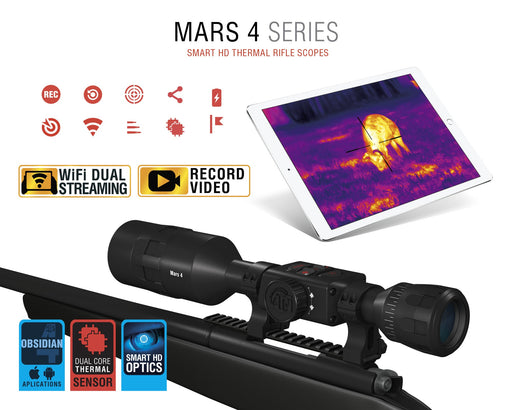 ATN Mars 4 Thermal Rifle Scope | Outdoor Optics